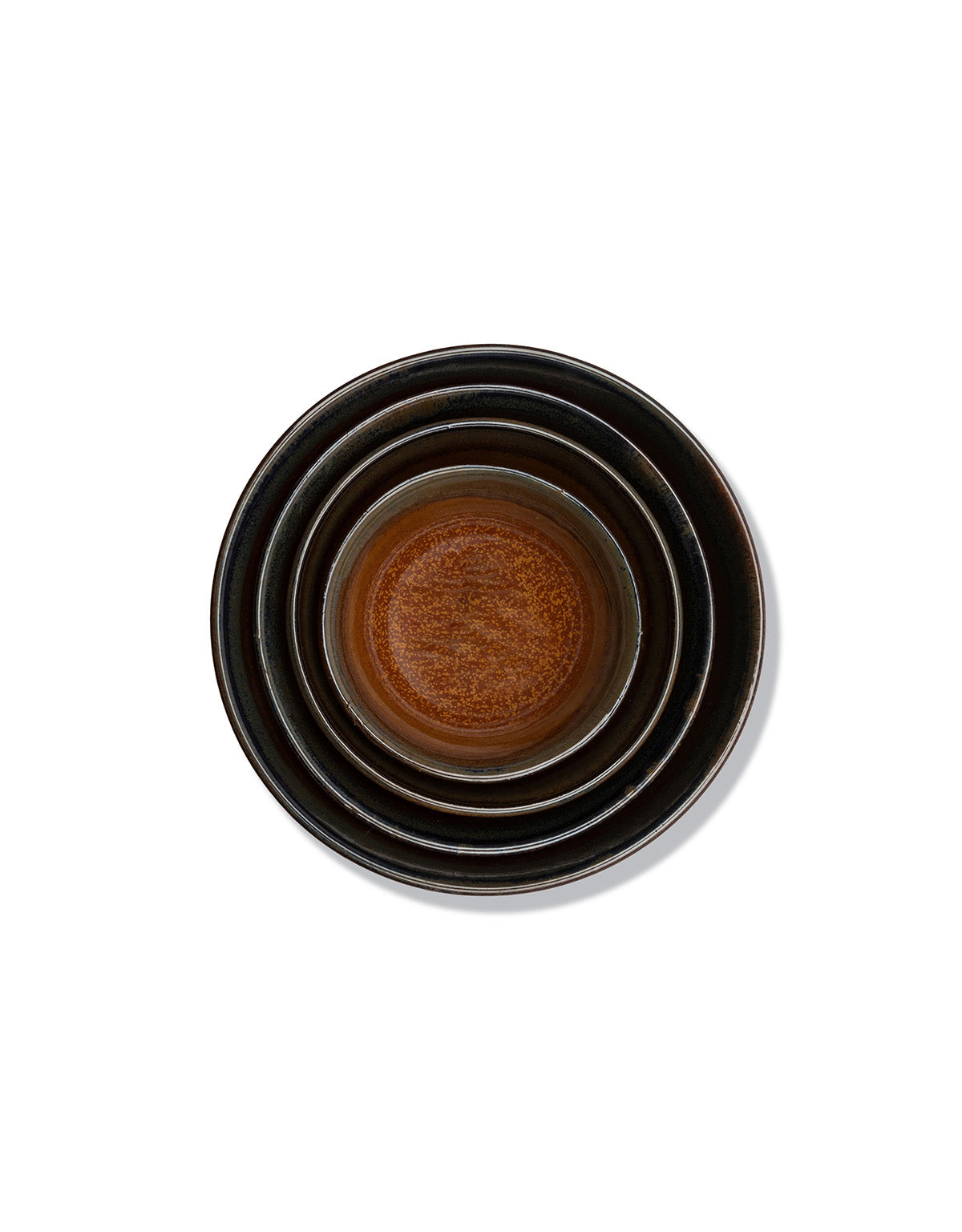 SURFACE Bowl M Grey/rusty brown