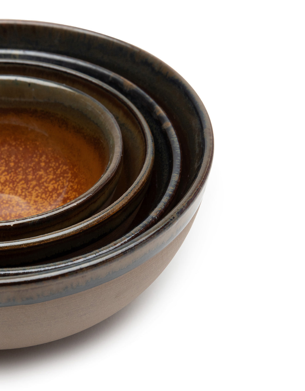 SURFACE Bowl M Grey/rusty brown