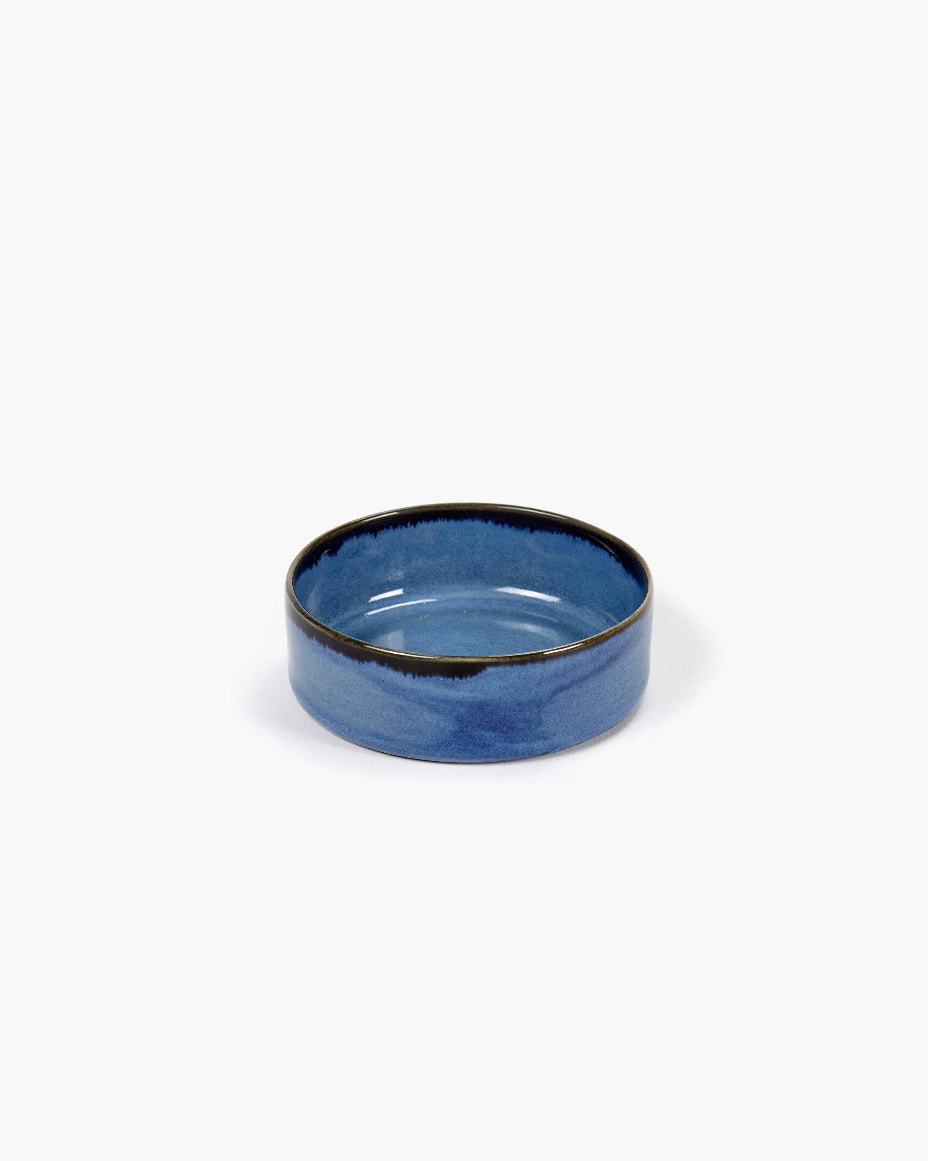 TERRES DE RÊVES Bowl S Cylinder Low, blue