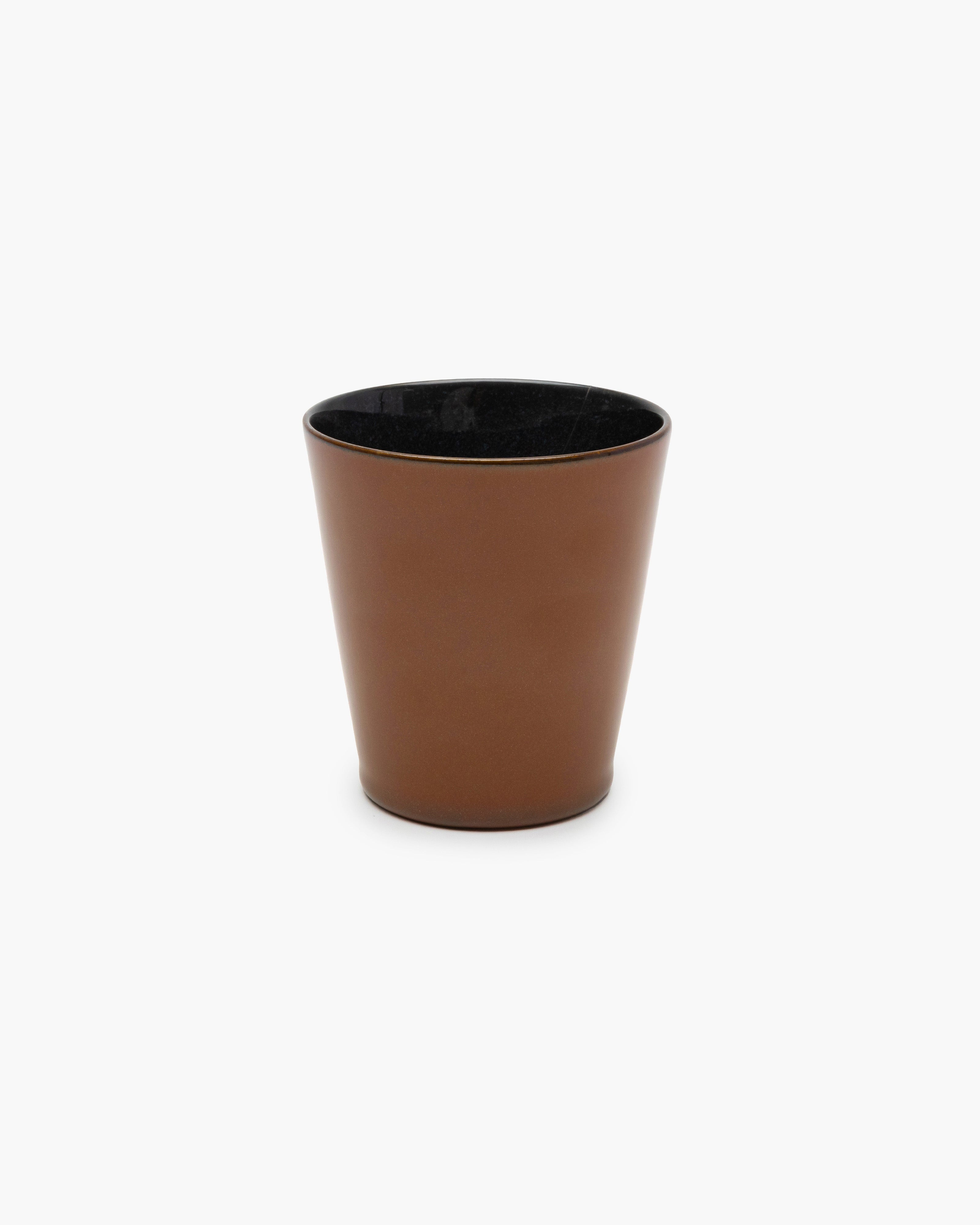 TERRES DE RÊVES Goblet Conic M, rust/dark blue