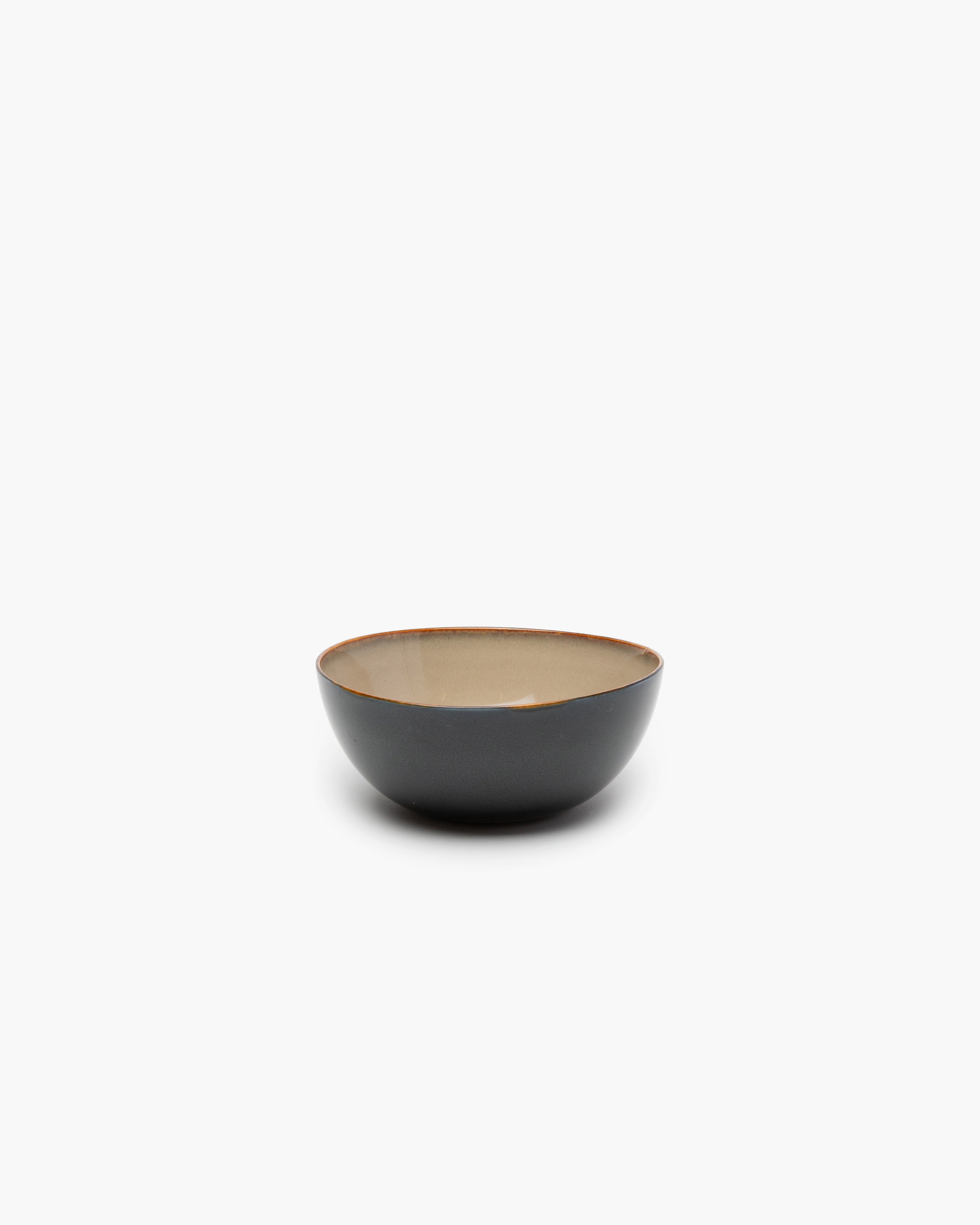 TERRES DE RÊVES Bowl M, misty grey/dark blue