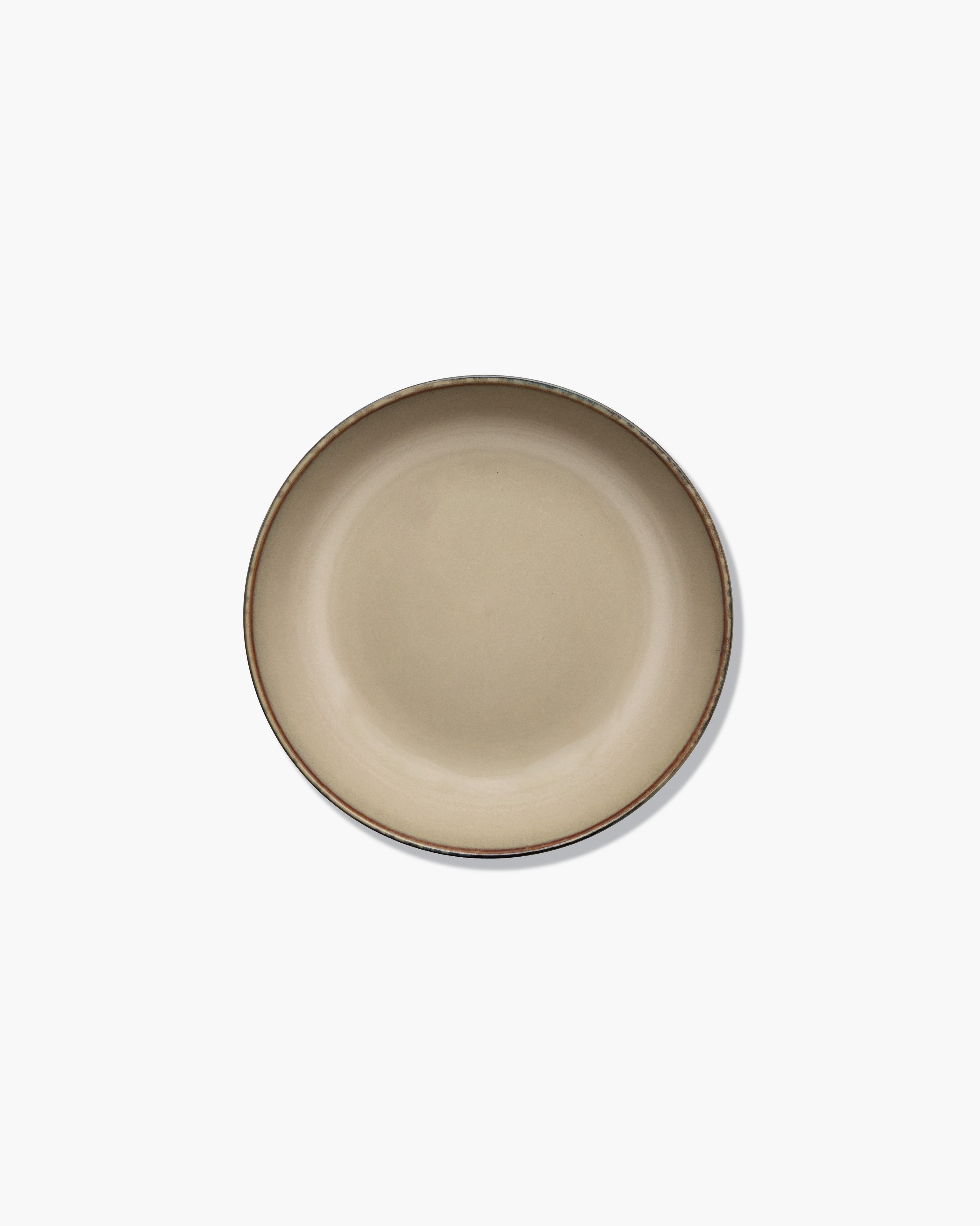 TERRES DE RÊVES Soup plate M, misty grey/dark blue