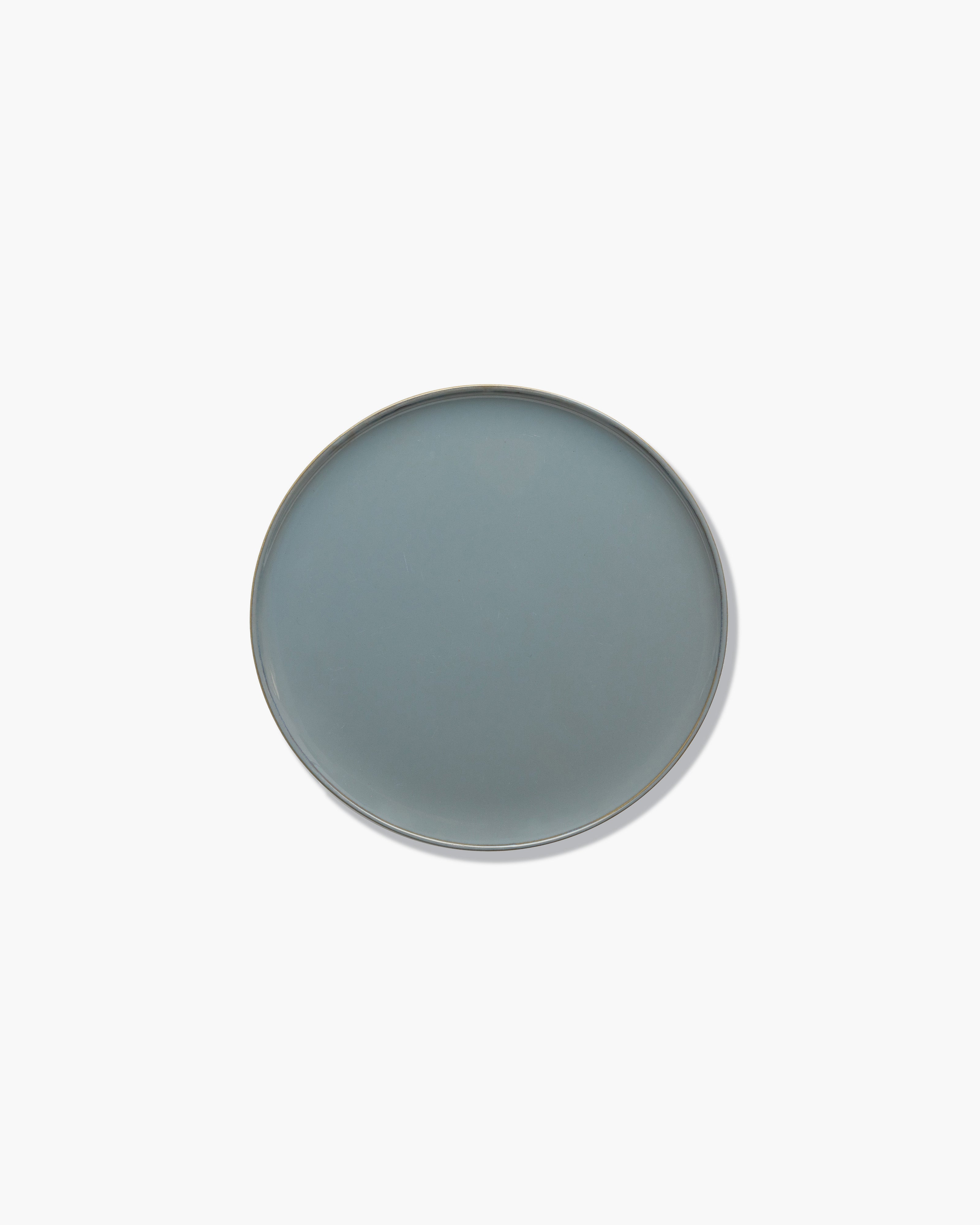 TERRES DE RÊVES Breakfast plate, smoky blue