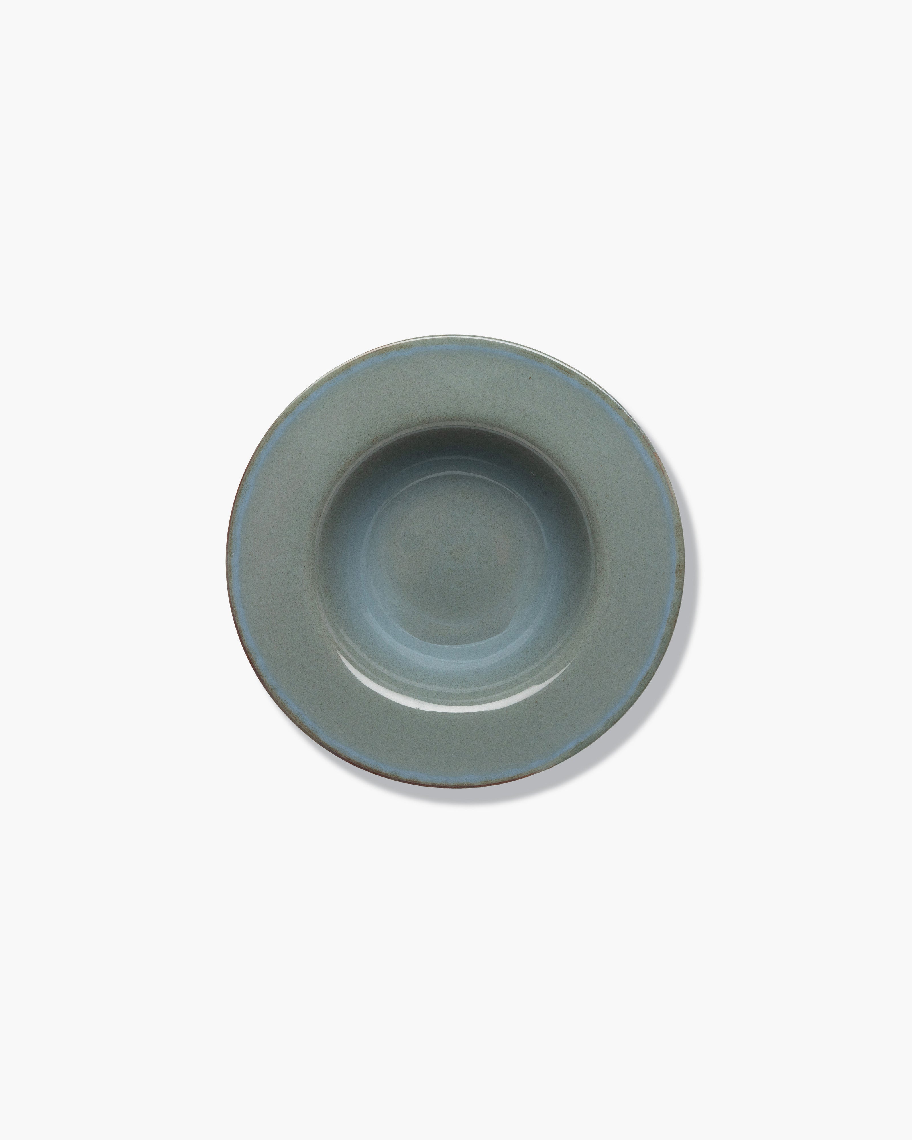 TERRES DE RÊVES Pasta plate S, smoky blue/dark blue