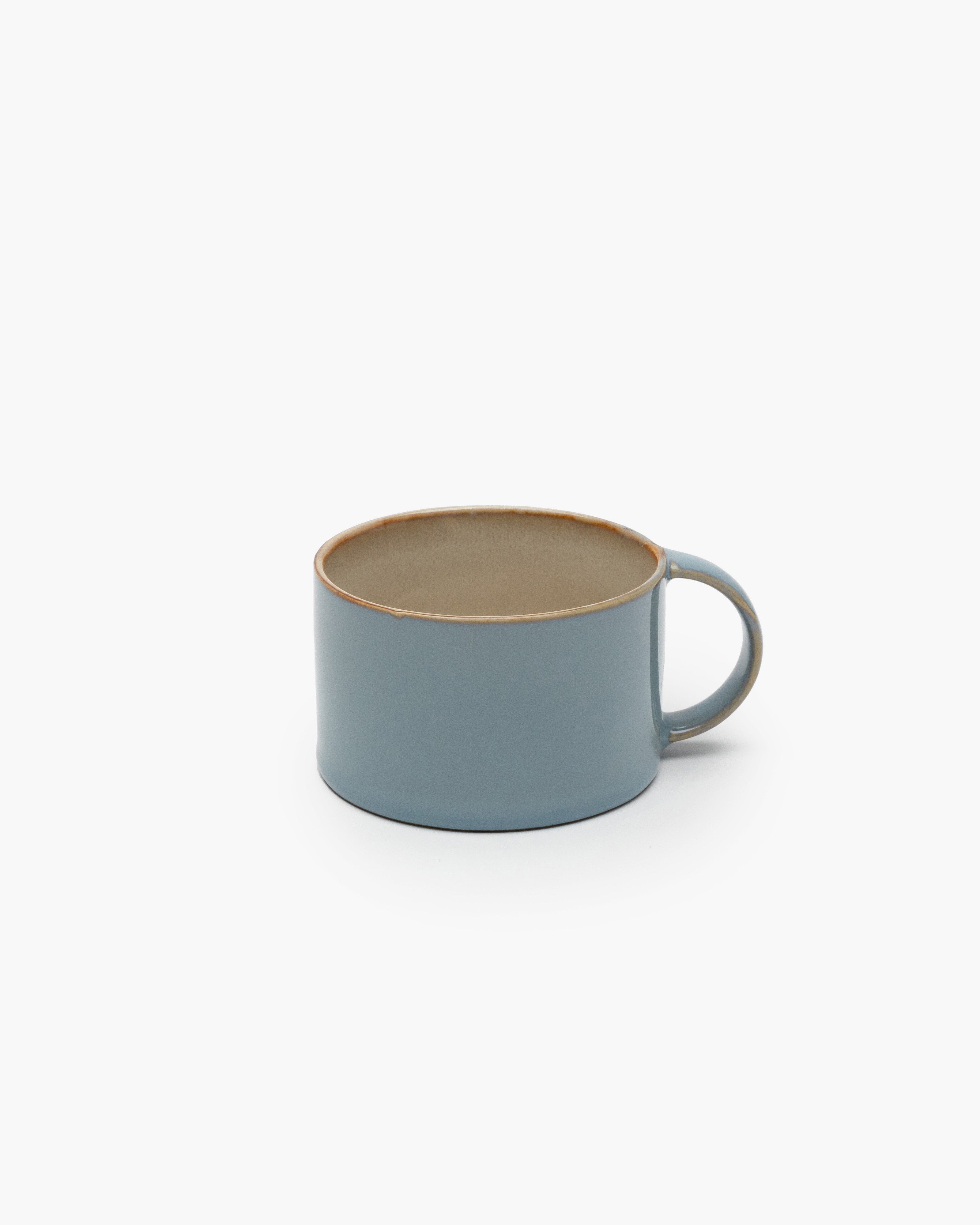 TERRES DE RÊVES Coffee Cup, misty grey/smoky blue