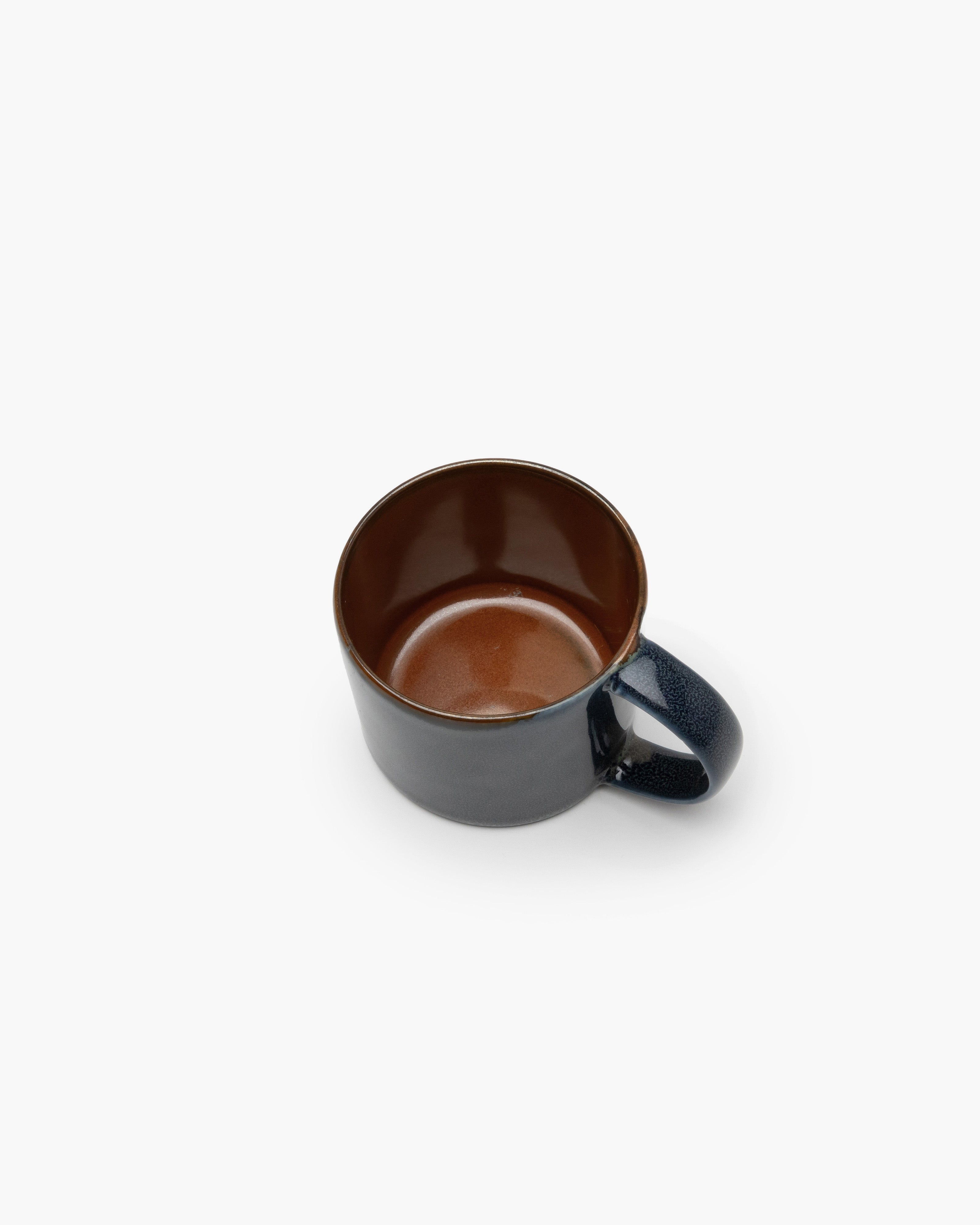 TERRES DE RÊVES Espresso cup, rust/dark blue