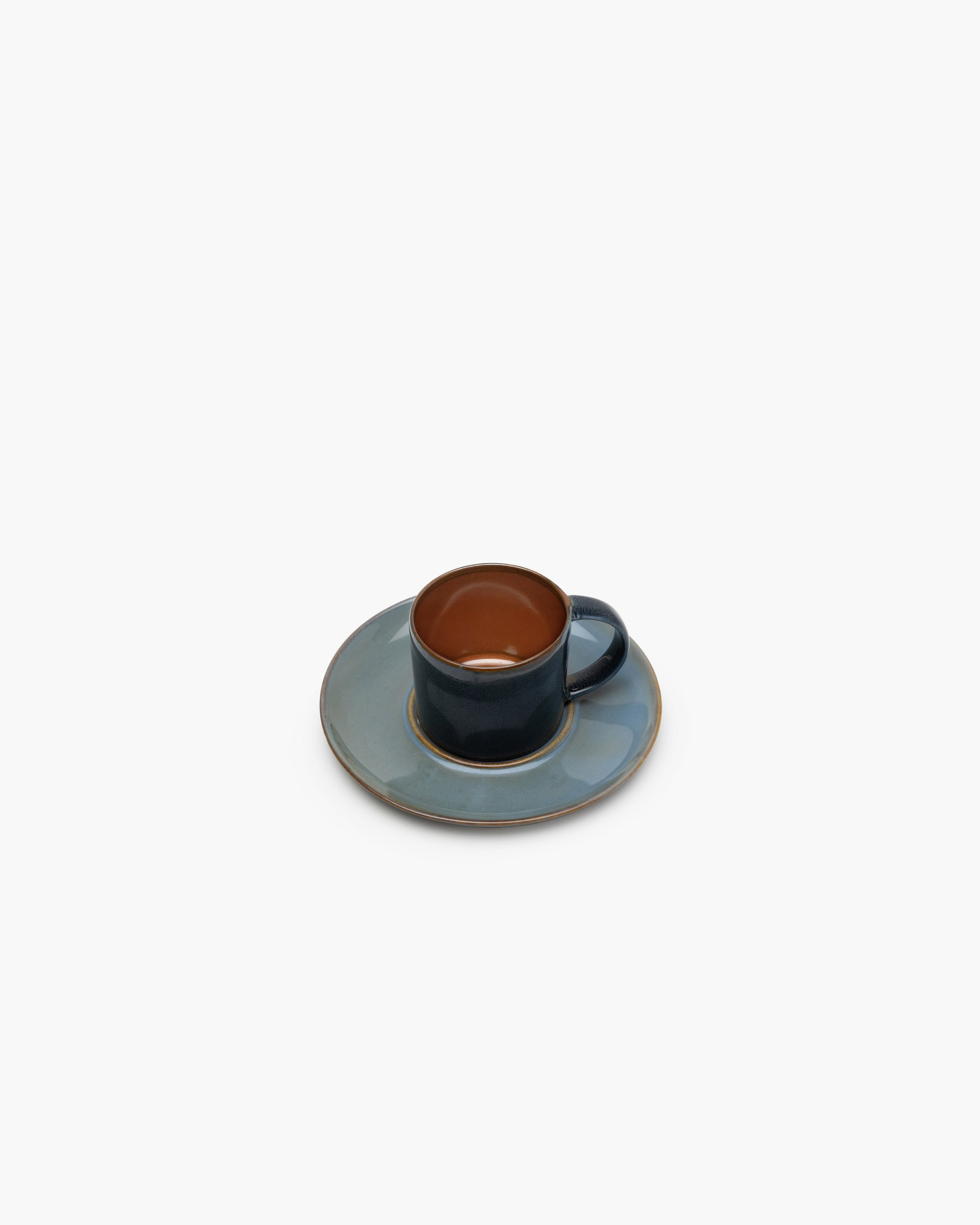 TERRES DE RÊVES Espresso cup, rust/dark blue