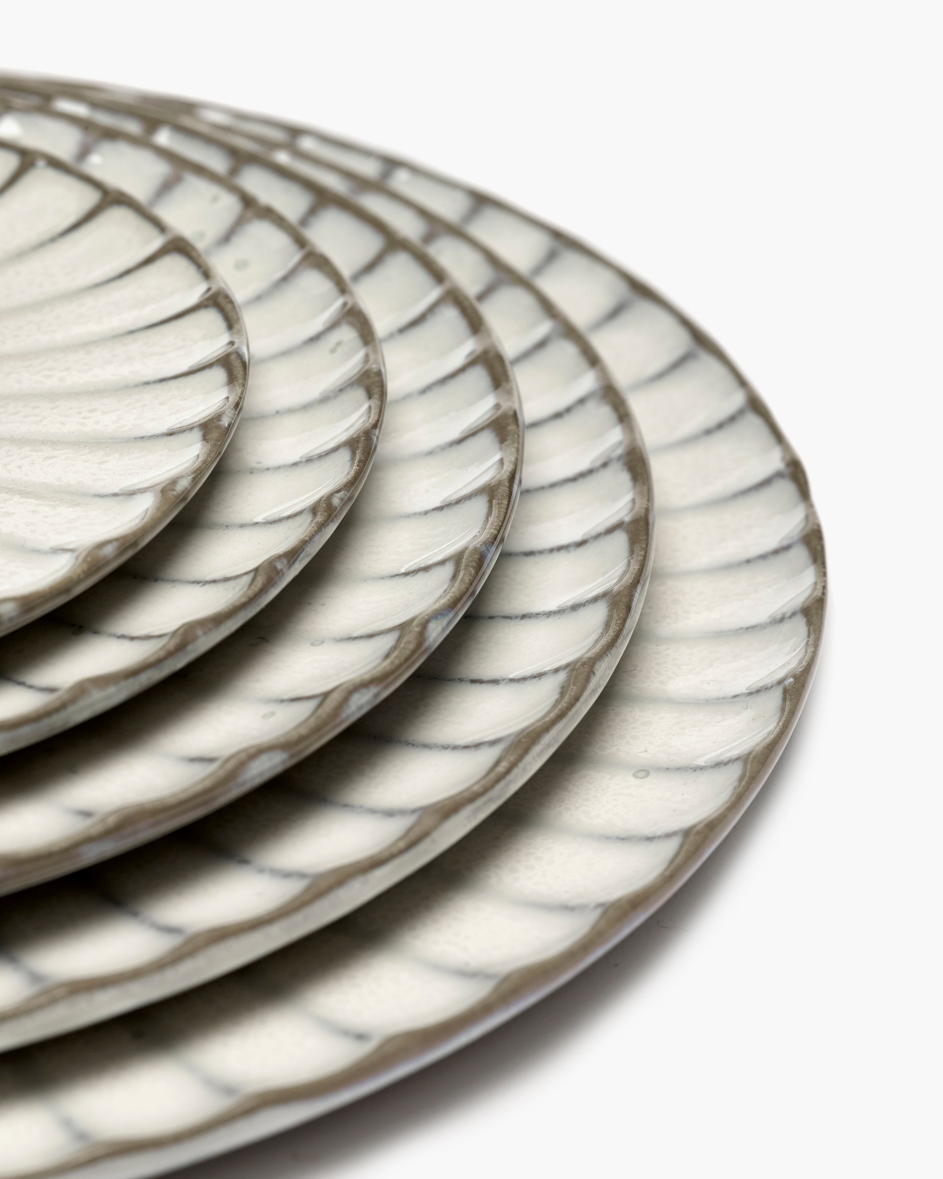 INKU Breakfast plate, white