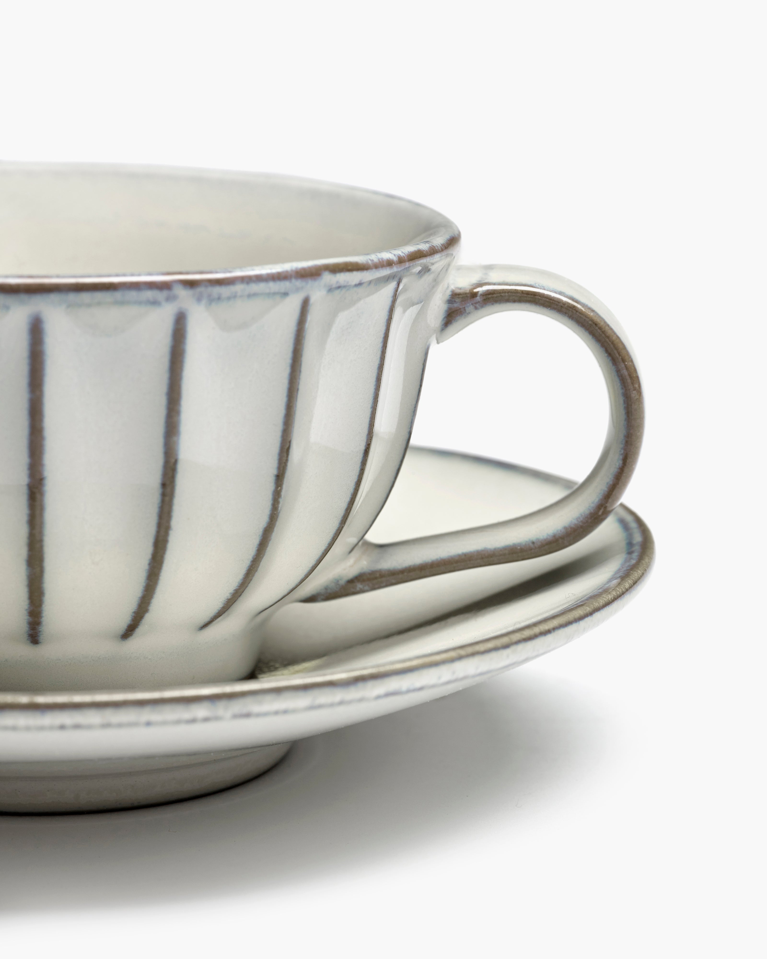 INKU Cappuccino cup, white