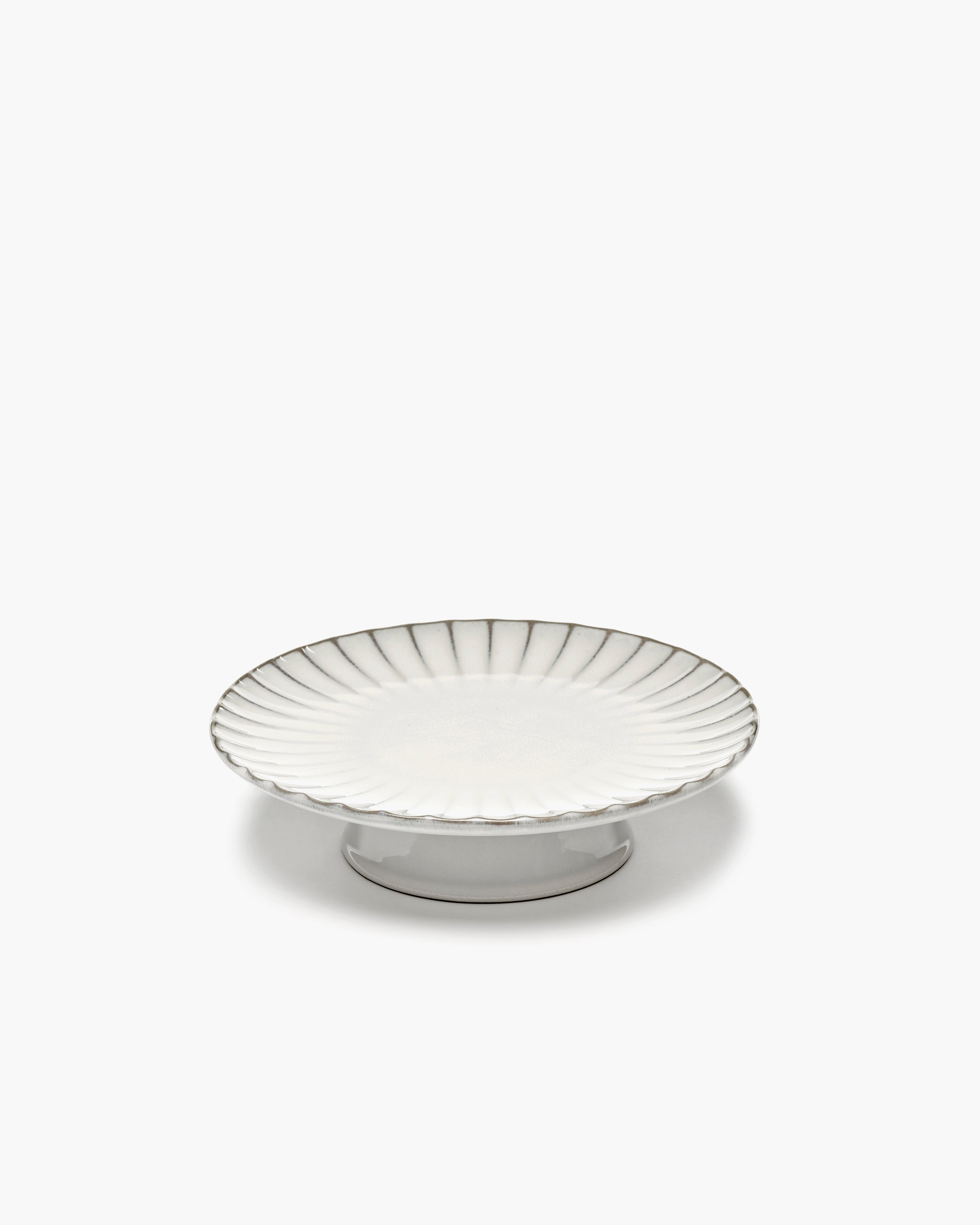 INKU Cake stand L, white