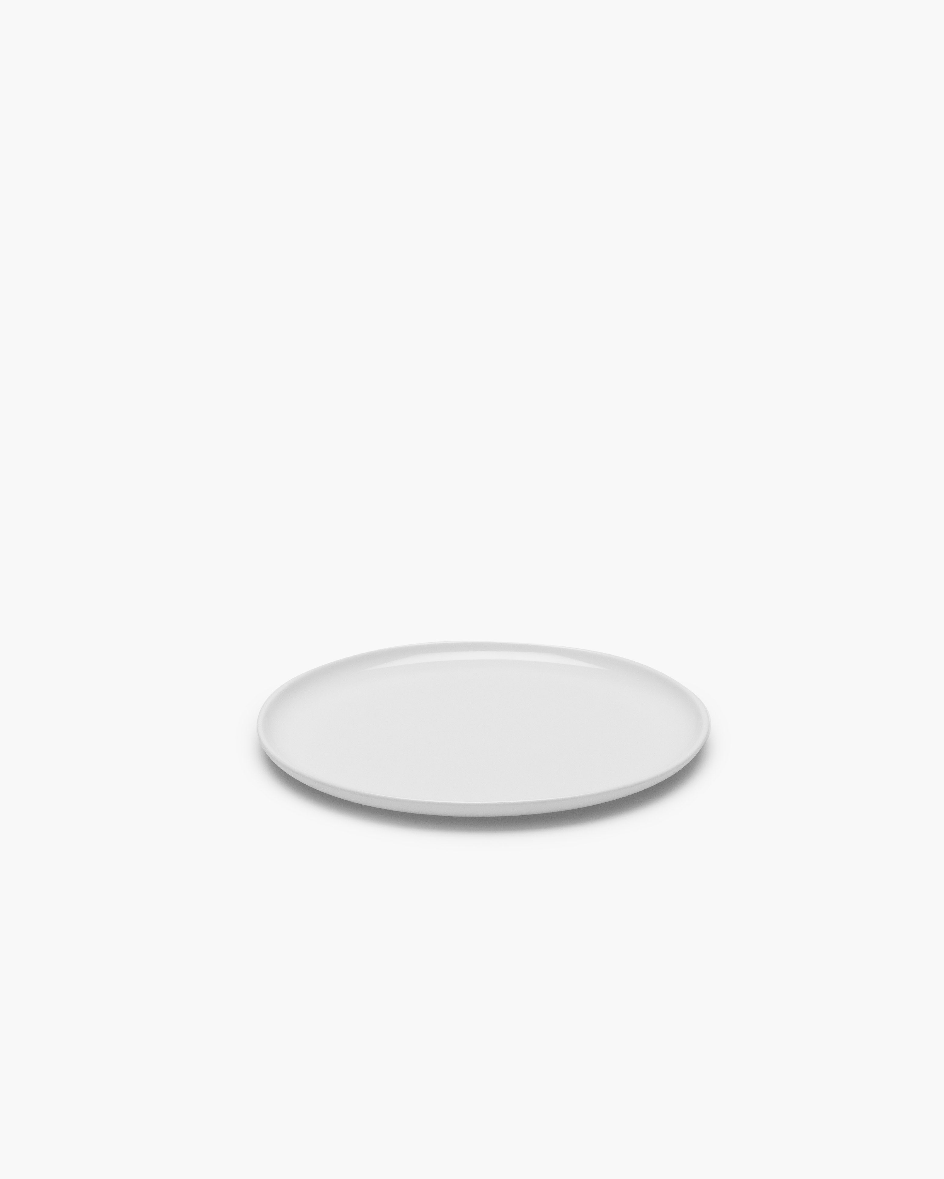 BASE Low plate M, white