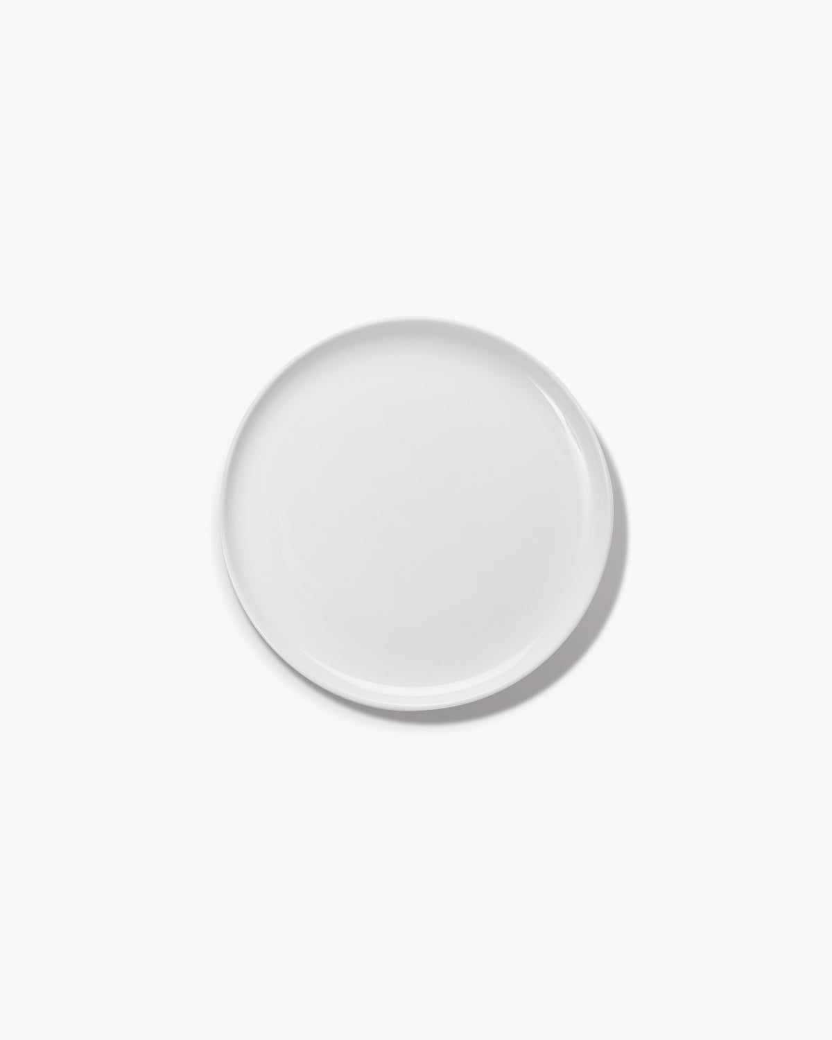 BASE Low plate M, white