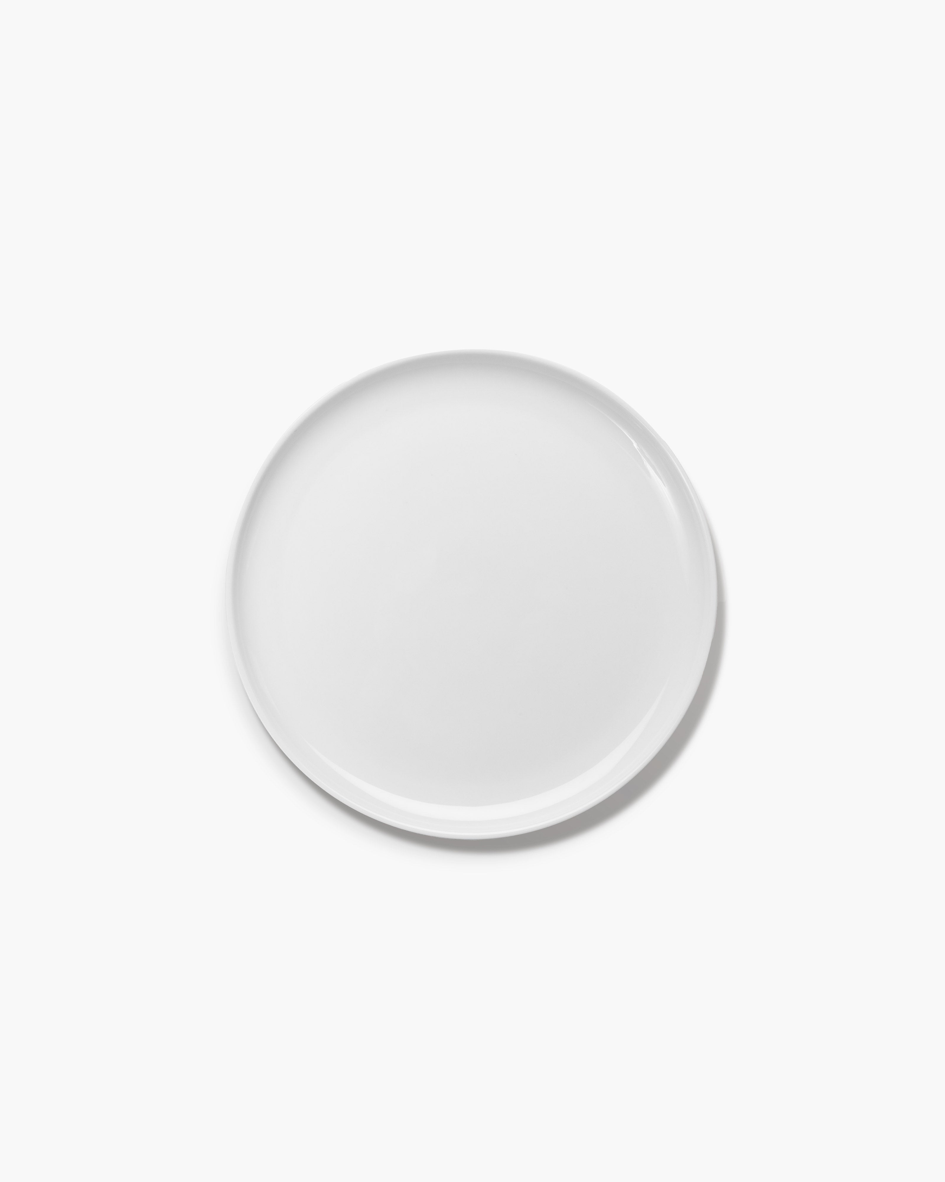 BASE Low plate L, white