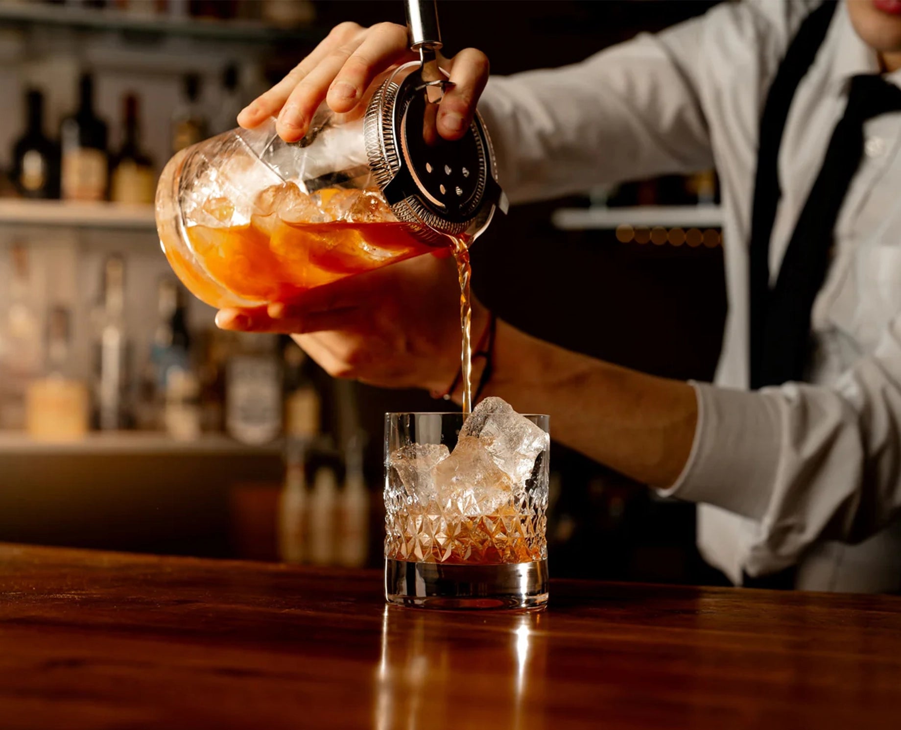 Hawthorn Stainless Steel Cocktail Strainer, 20 cm