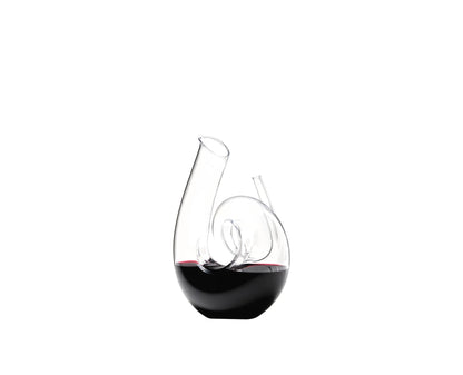 Curly Decanter, clear