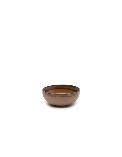 SURFACE Bowl M Grey/rusty brown