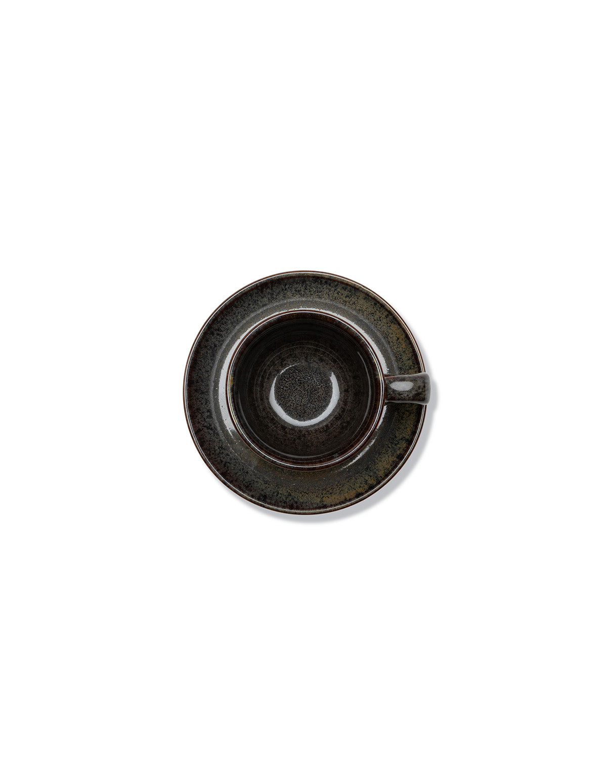 SURFACE Cappuccino cup with saucer Indi gray