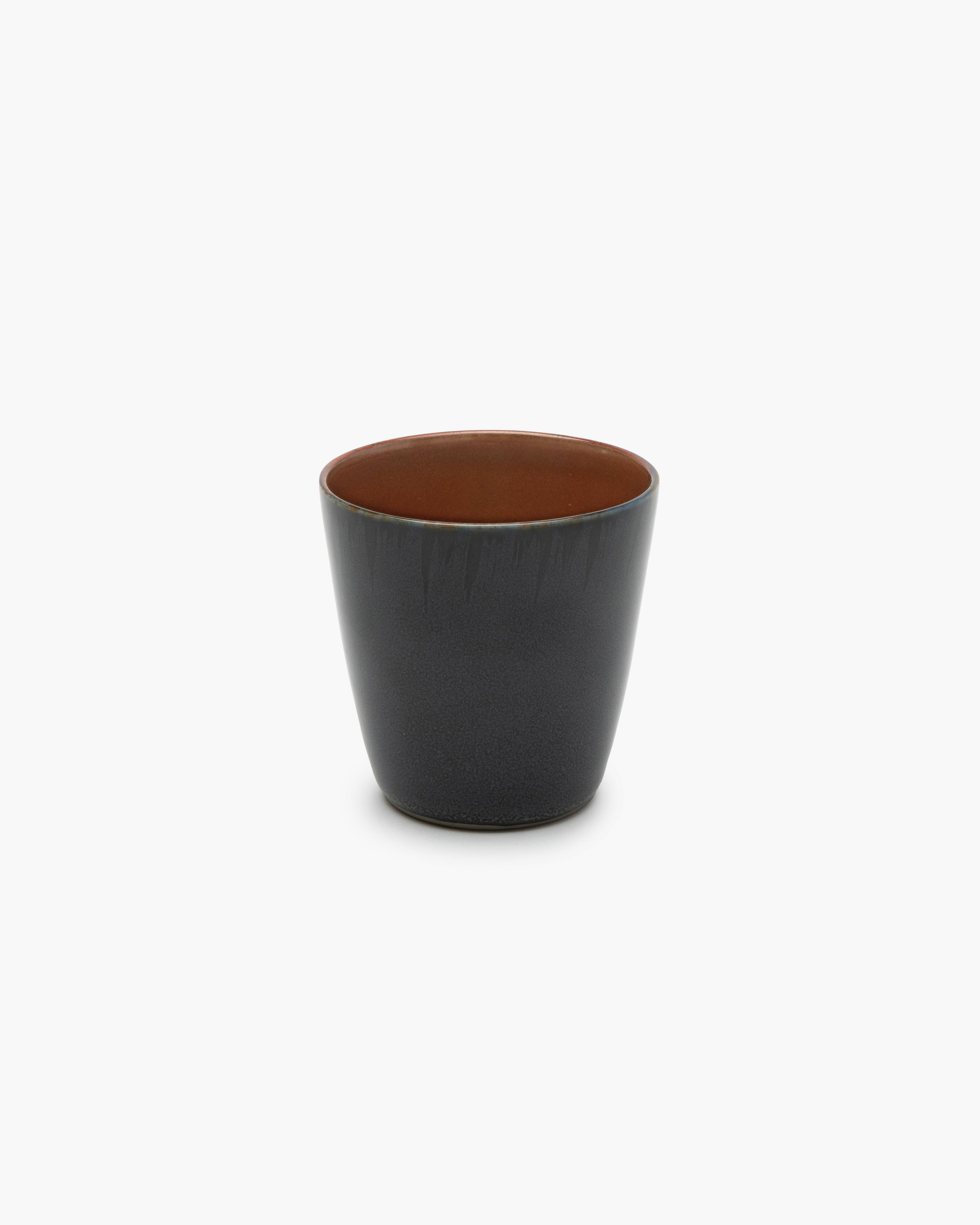 TERRES DE RÊVES Goblet Conic S, dark blue / rust