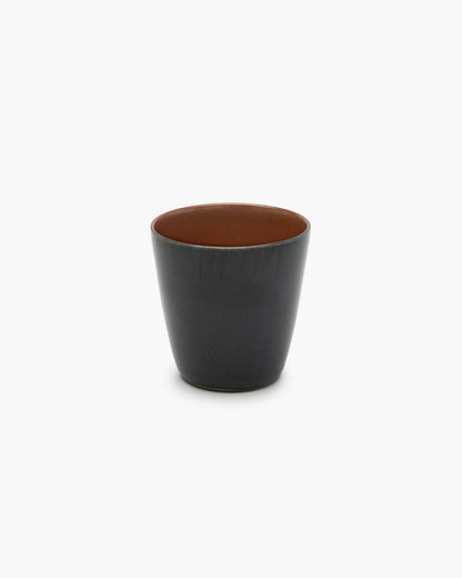 TERRES DE RÊVES Goblet Conic S, dark blue / rust
