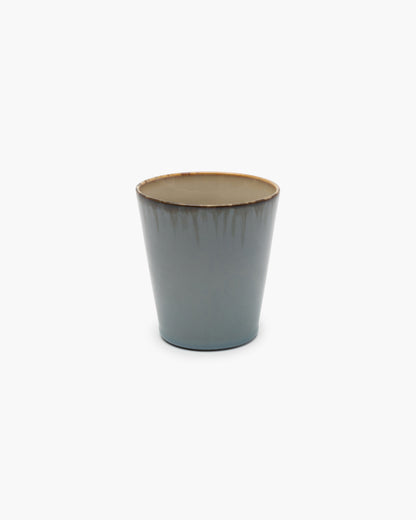 TERRES DE RÊVES Goblet conic M, smoky blue/misty grey