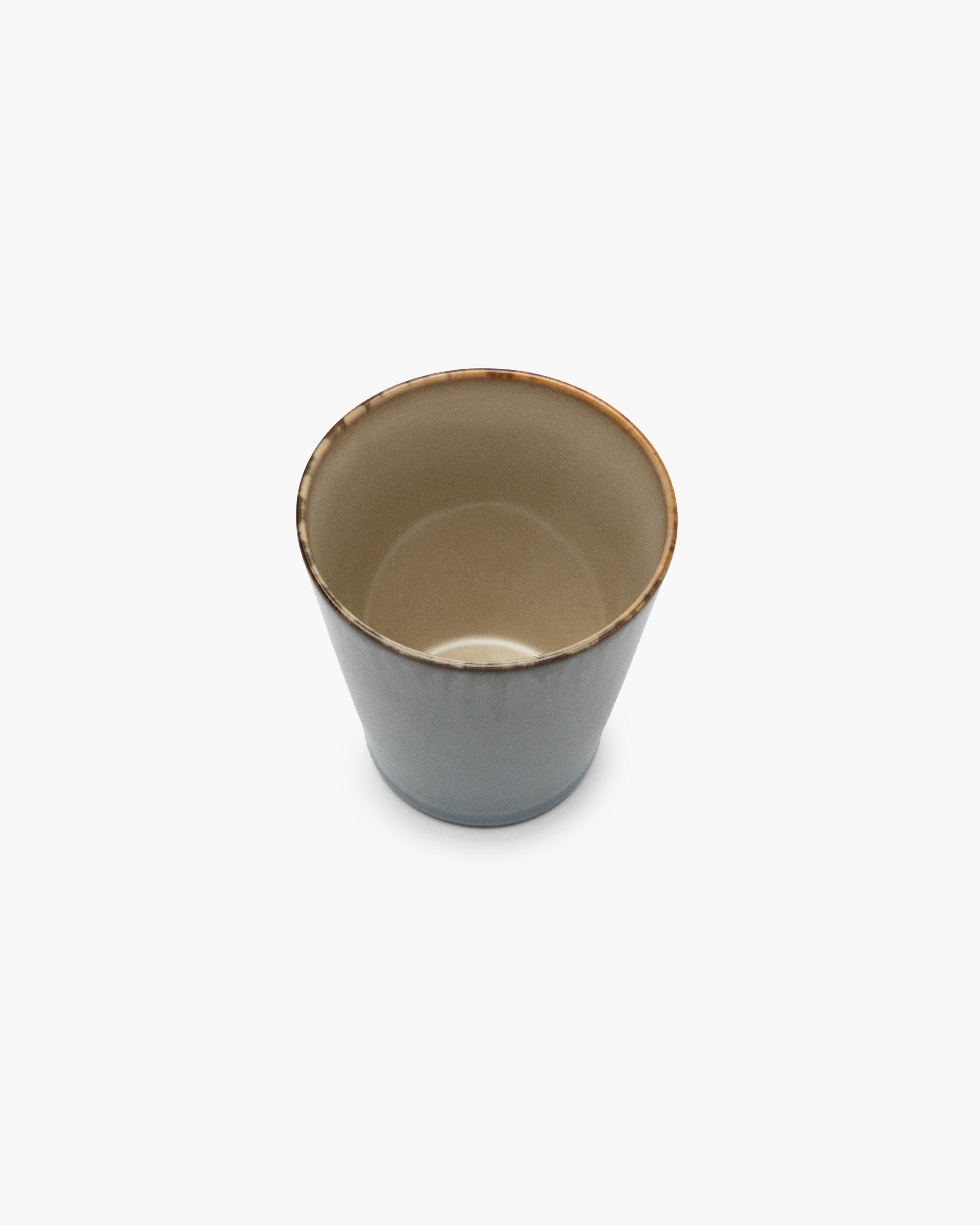 TERRES DE RÊVES Goblet conic M, smoky blue/misty grey
