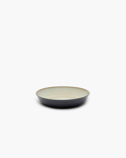 TERRES DE RÊVES Deep plate S, misty gray/dark blue