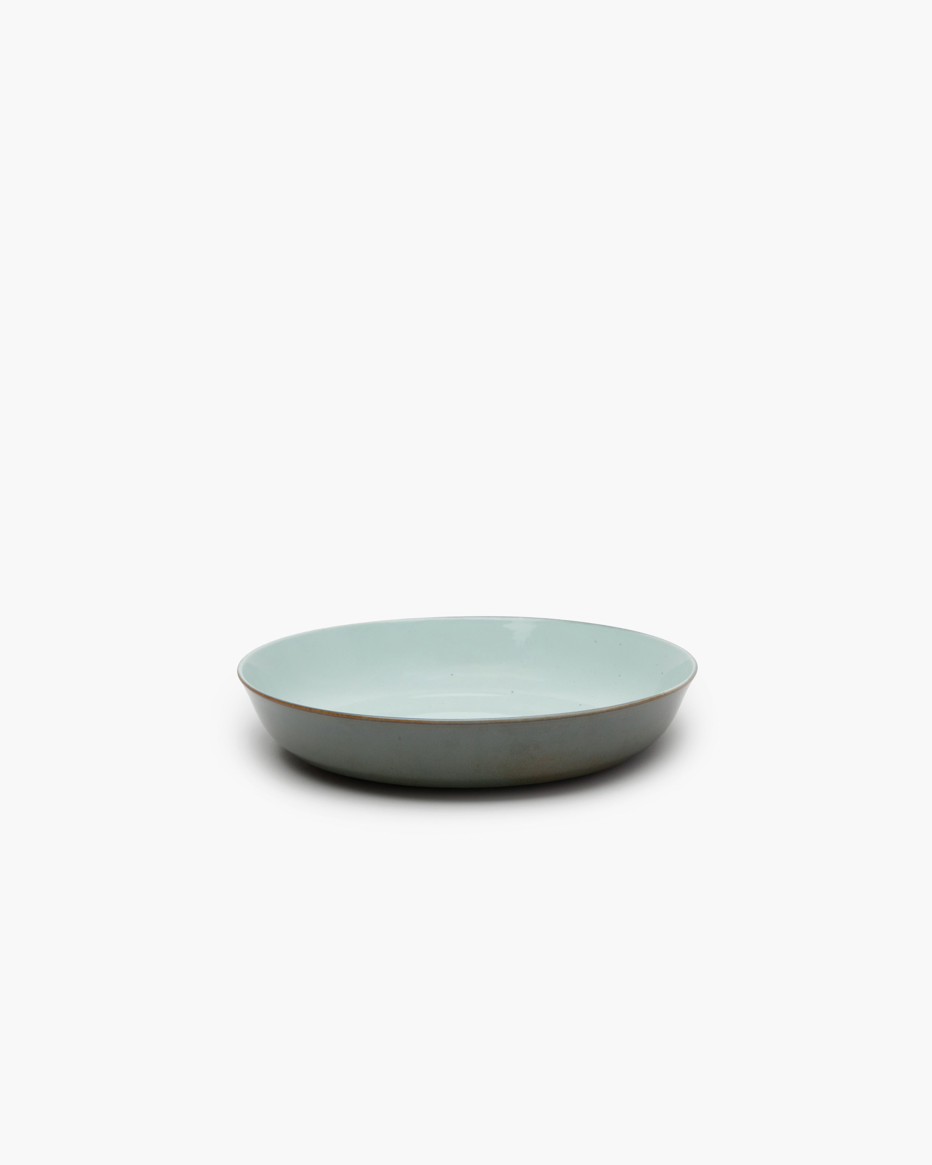 TERRES DE RÊVES Soup plate M, light blue/smokey blue