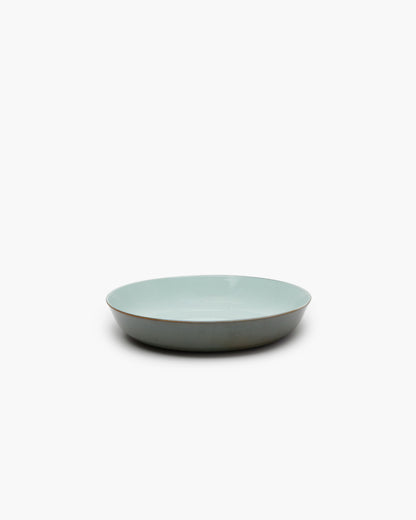 TERRES DE RÊVES Soup plate M, light blue/smokey blue