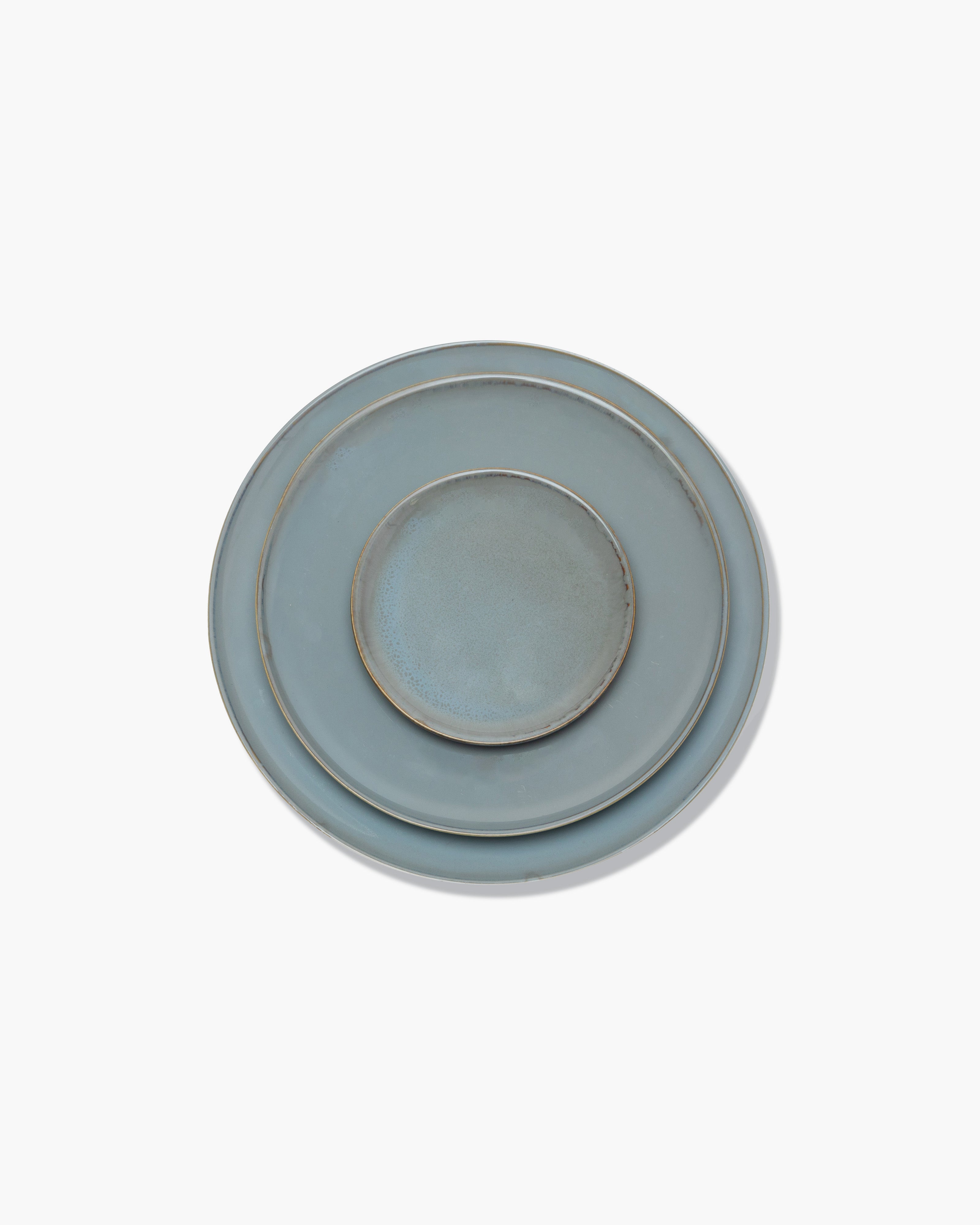TERRES DE RÊVES Bread plate S, smoky blue
