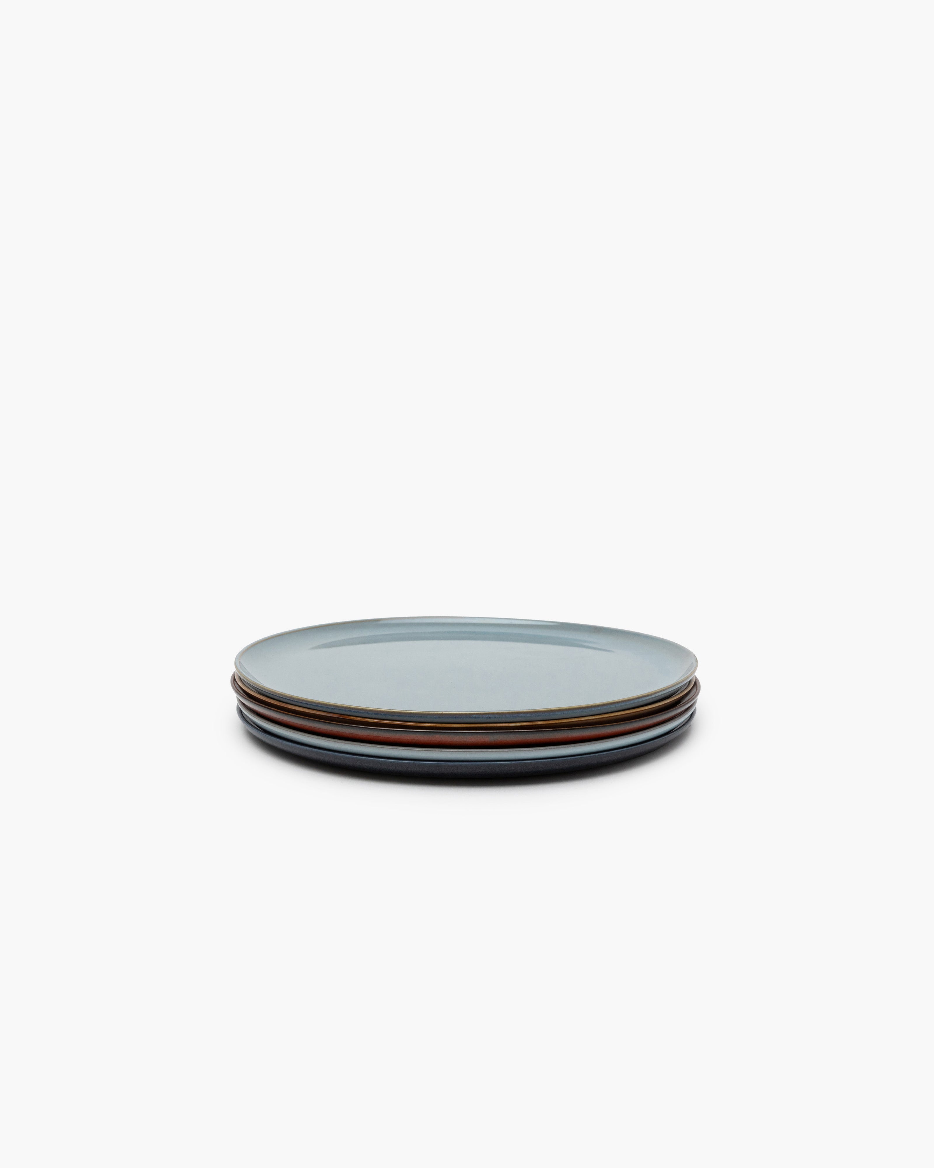 TERRES DE RÊVES Breakfast plate, smoky blue
