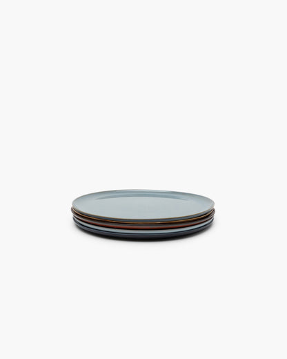 TERRES DE RÊVES Breakfast plate, smoky blue