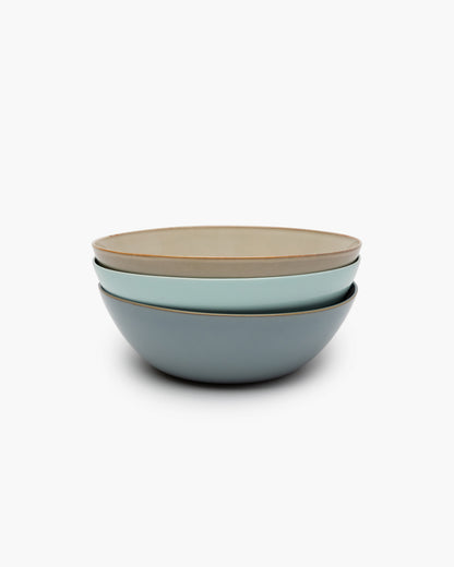 TERRES DE RÊVES Salad bowl, light blue