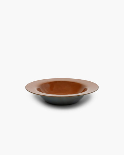 TERRES DE RÊVES Tasting plate L, rust/smokey blue