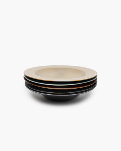 TERRES DE RÊVES Tasting plate L, rust/smokey blue