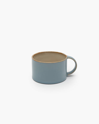 TERRES DE RÊVES Coffee Cup, misty grey/smoky blue