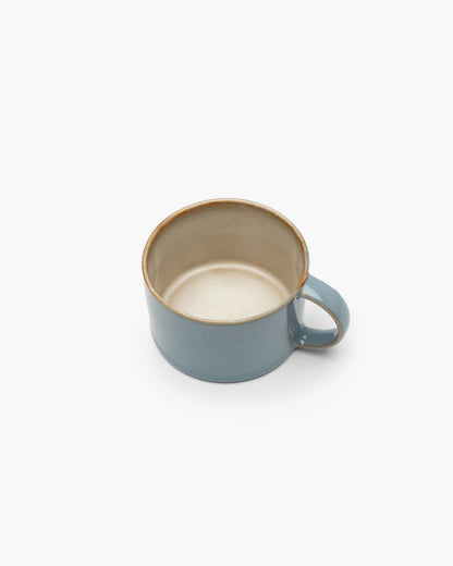 TERRES DE RÊVES Coffee Cup, misty grey/smoky blue