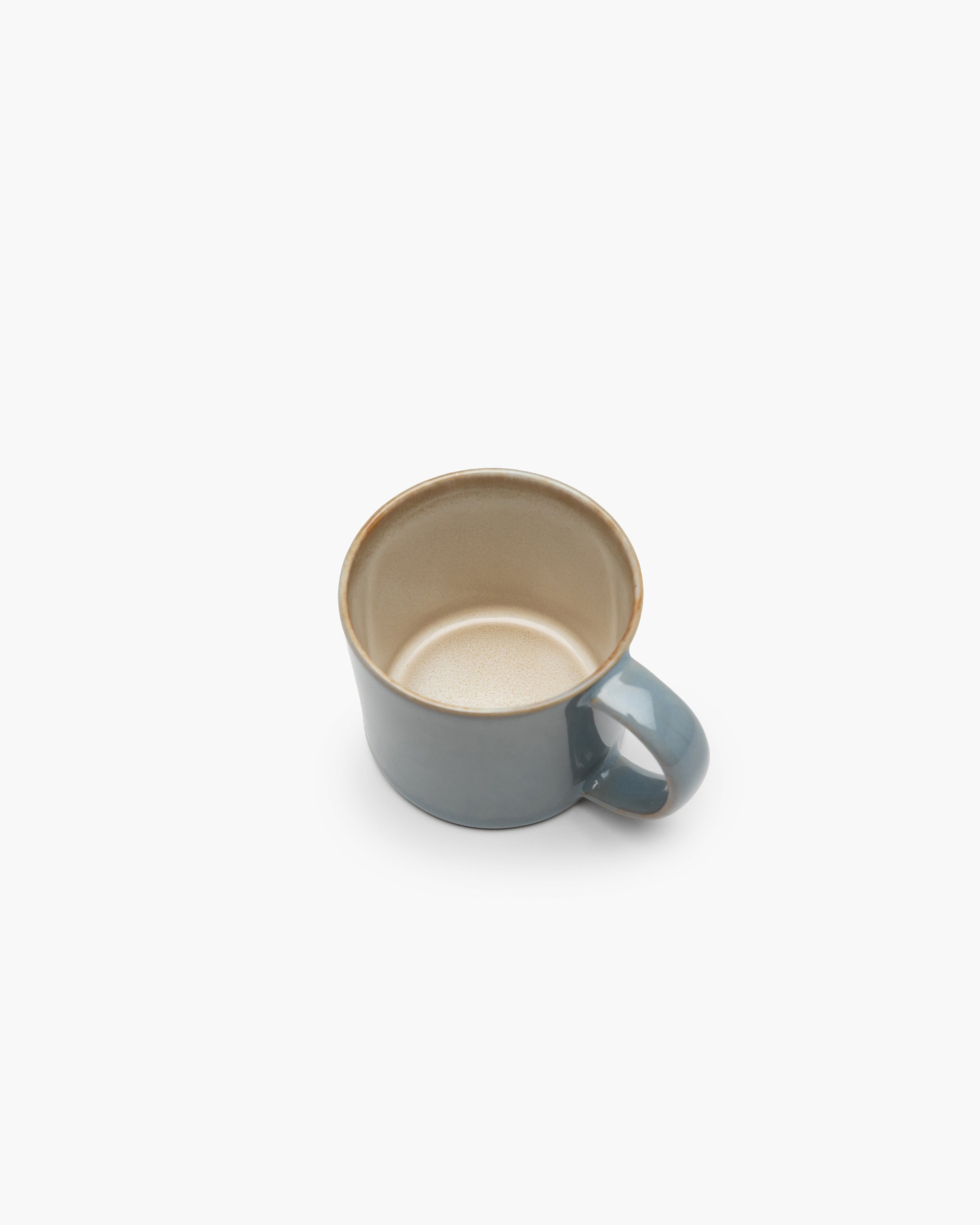 TERRES DE RÊVES Espresso cup, misty grey/smokey blue
