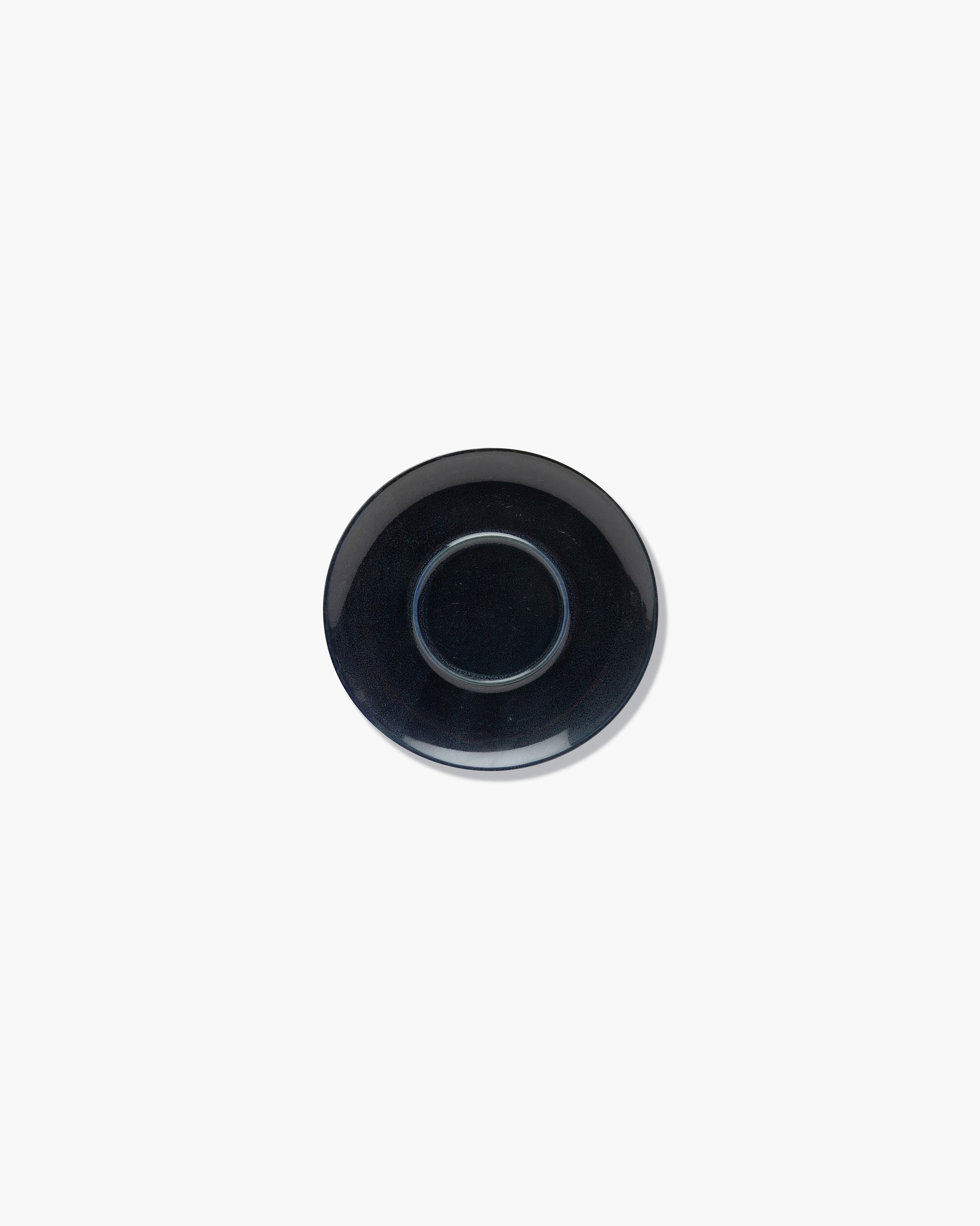 TERRES DE RÊVES Plate for Espresso cup, dark blue