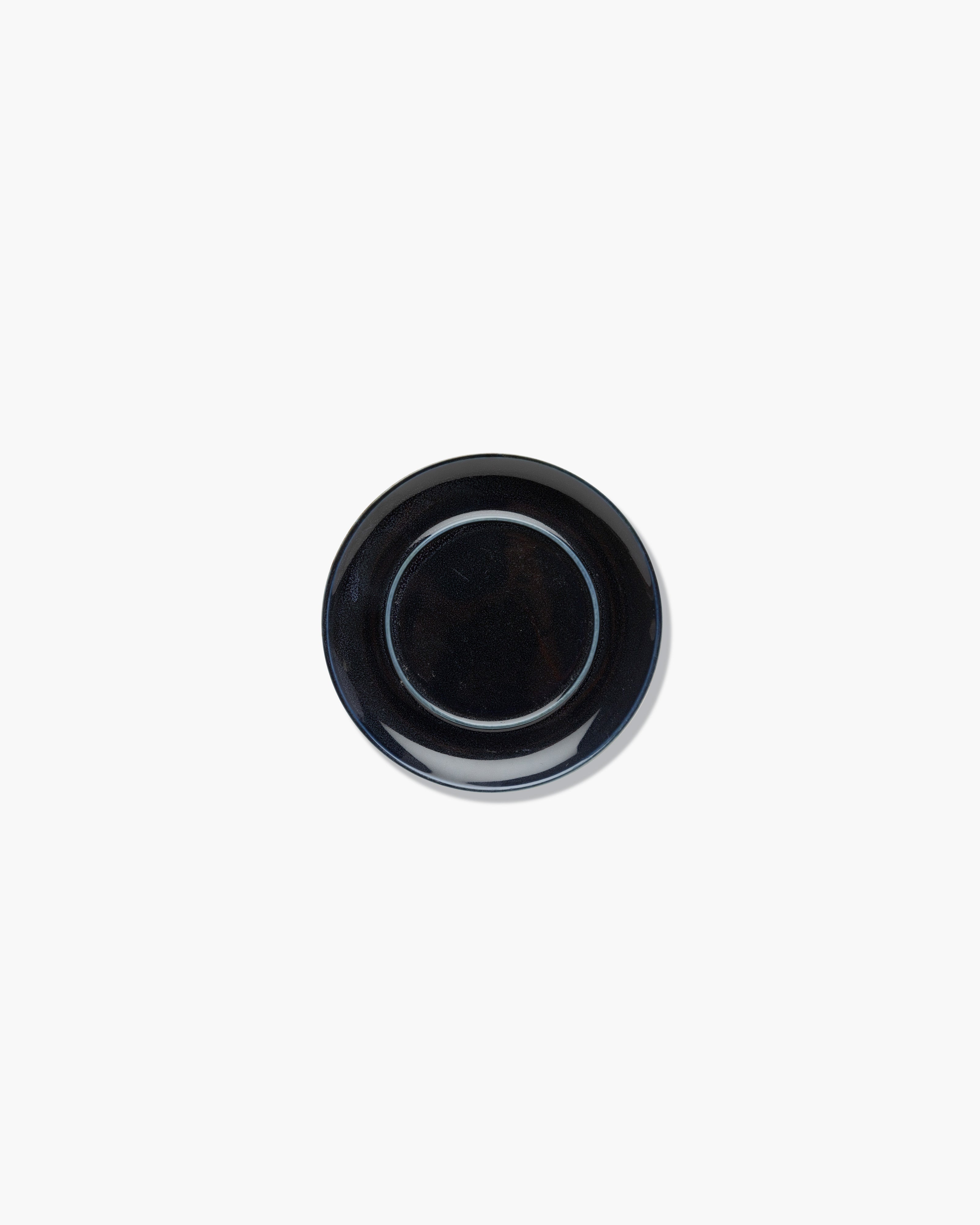 TERRES DE RÊVES Plate for coffee cup, dark blue