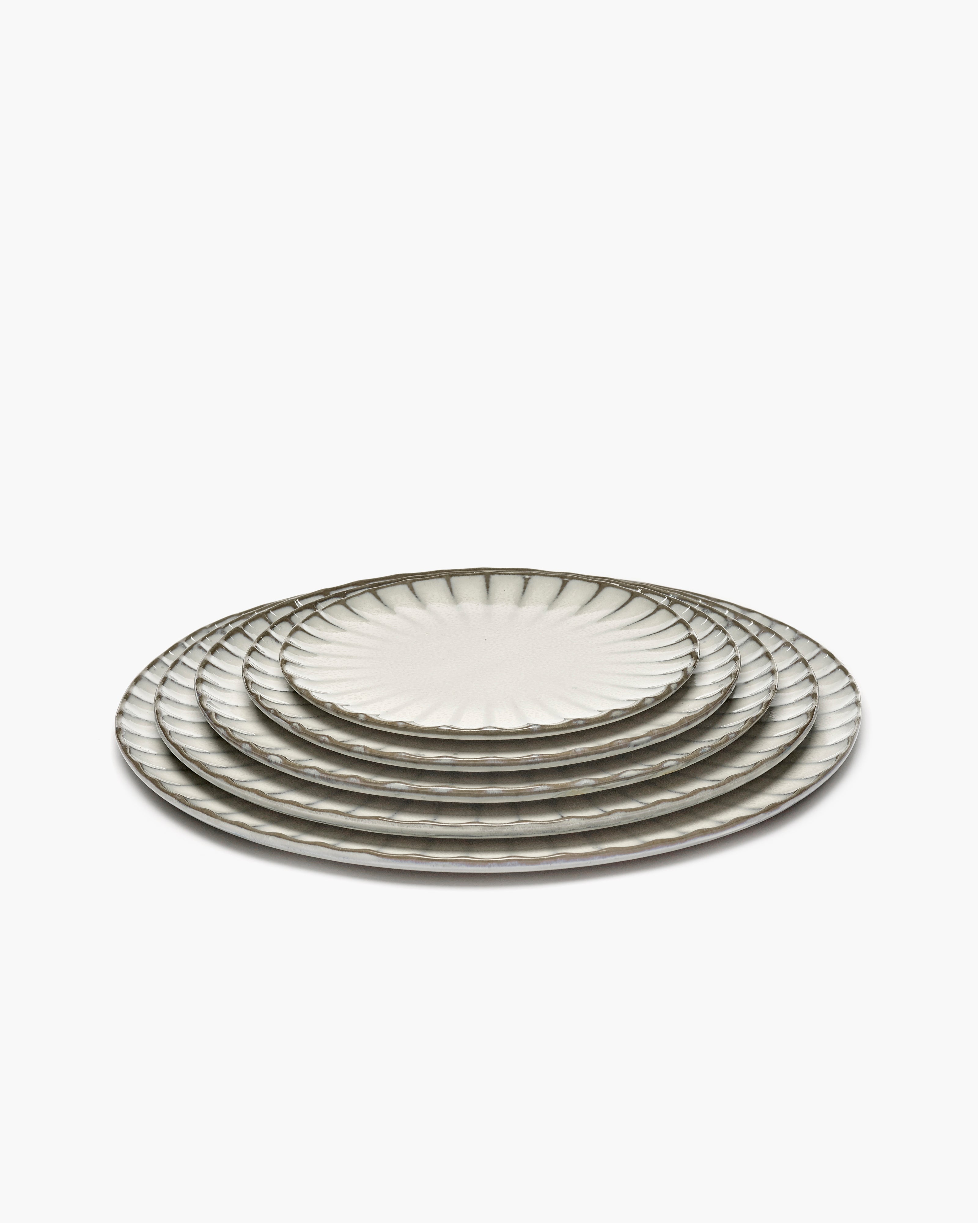 INKU Dessert plate, white