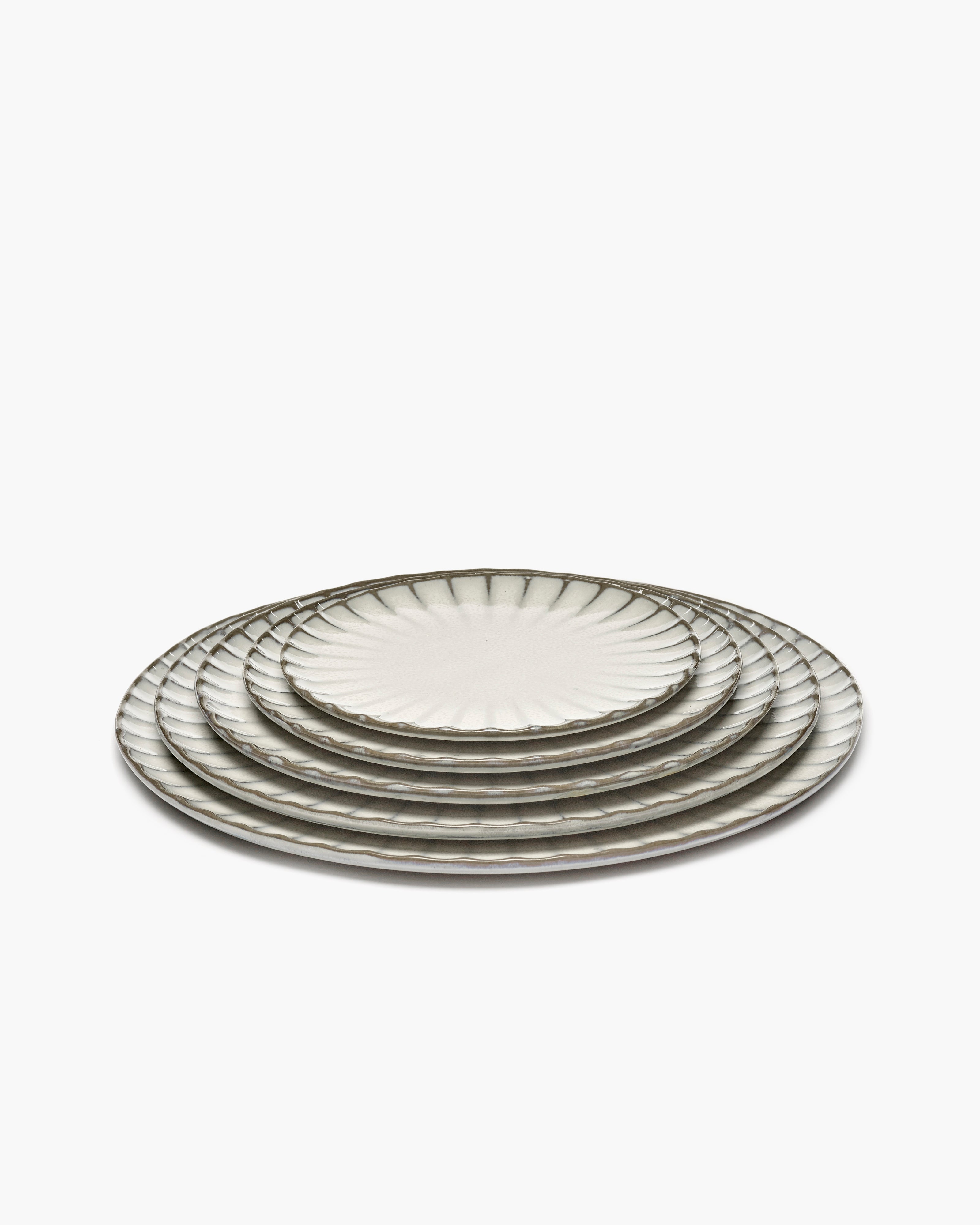 INKU Breakfast plate, white