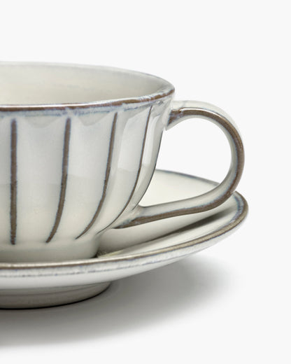 INKU Cappuccino cup, white