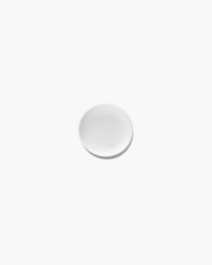 BASE Low plate, white