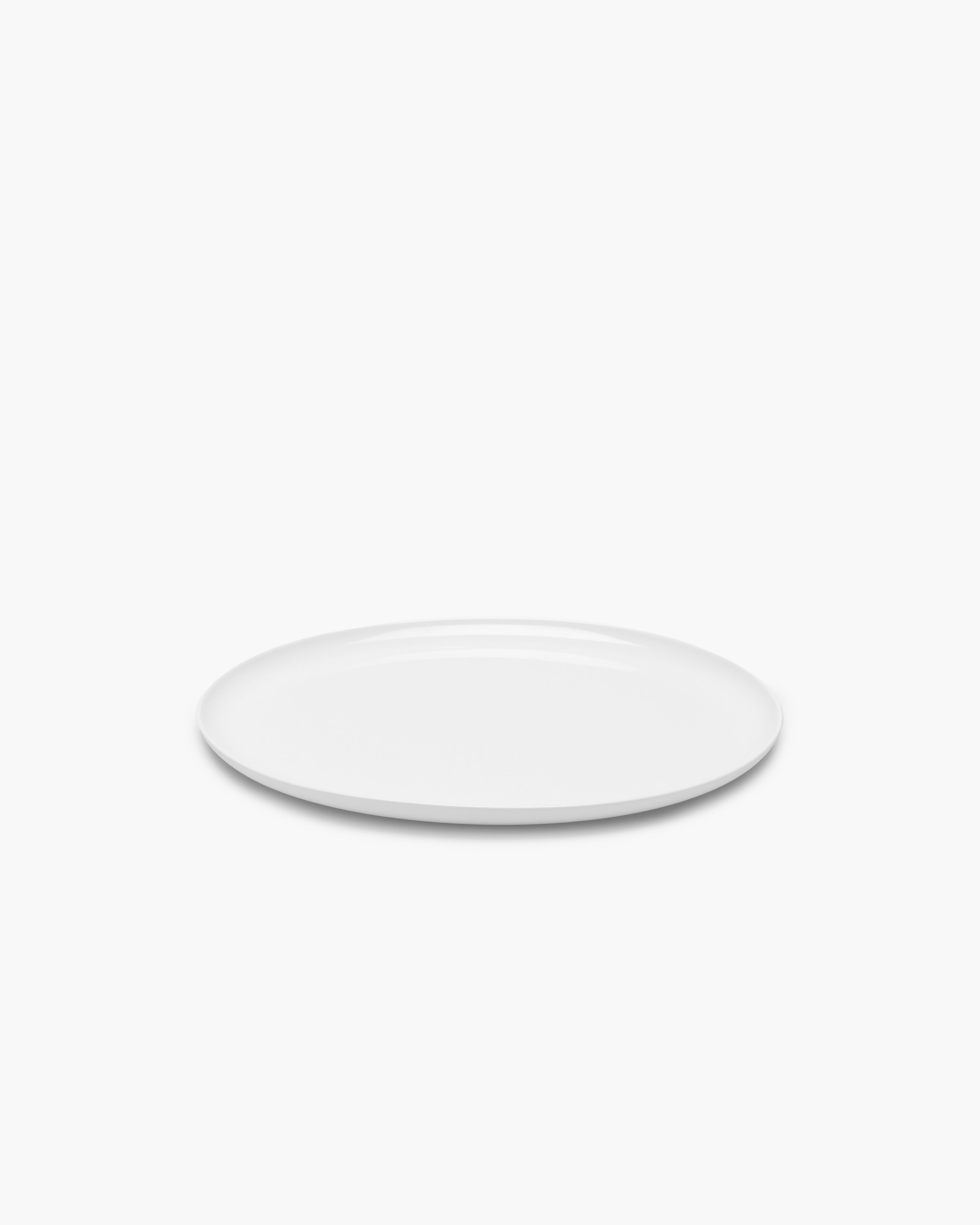 BASE Low plate XL, white