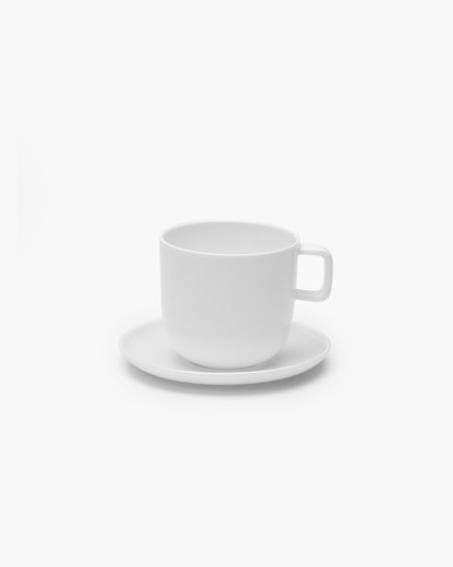 BASE Saucer coffee, white