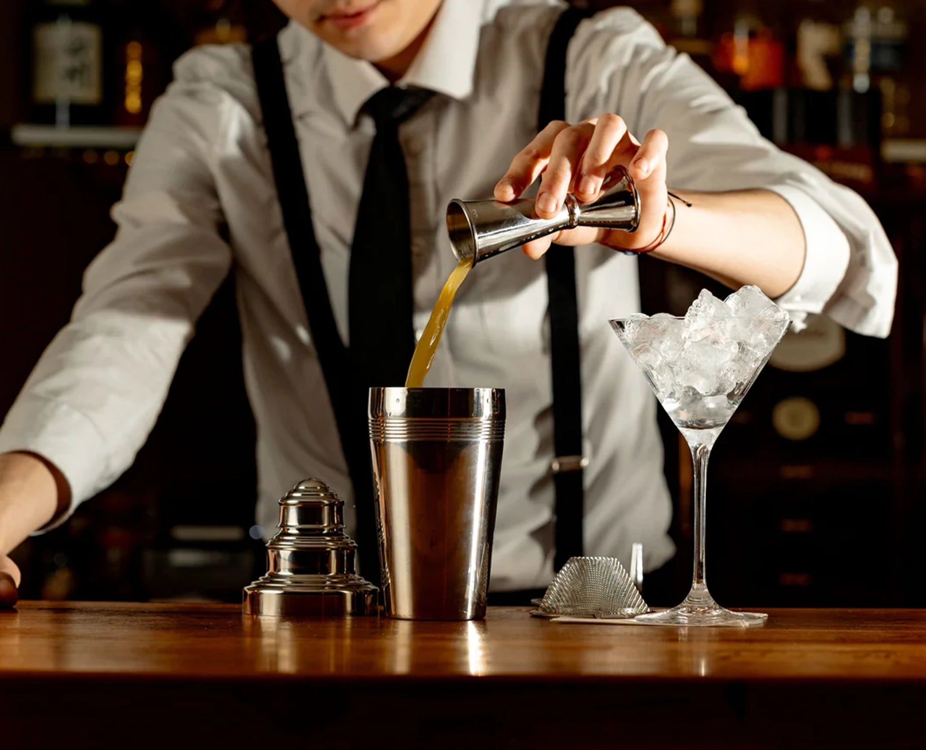 Ginza Stainless Steel Jigger, 25ml/50ml